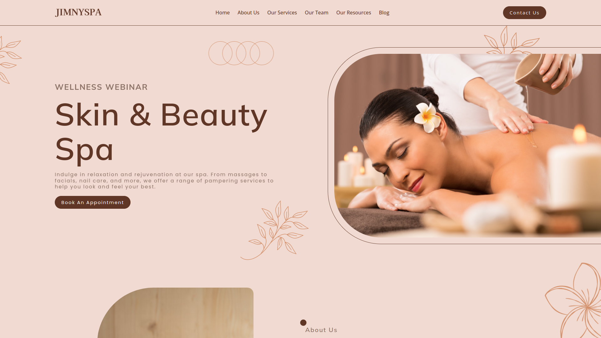 Spa Wellness Template